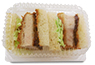 三元豚の味噌カツサンド 240円